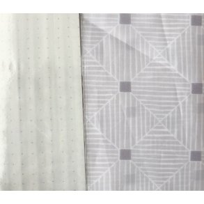 BADEFORHNG 180X200CM. LYSEGR MED TERN