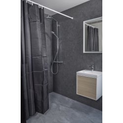 Erica2000 Forskydelig stang - 70-170 cm, hvid
