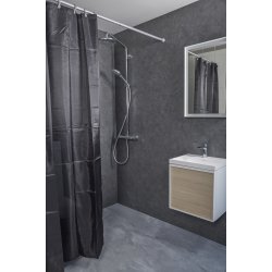 Erica2000 Forskydelig stang - 155-250 cm, s�lv