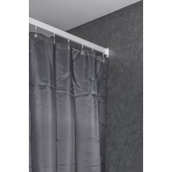 Profil 5001 Flad skinne 15x33mm. 180cm lige, komplet - S�lv