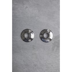 Forh�ngstang rustfrit st�l 100x100cm med 2 v�gflanger