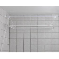 ERICA2000 expanderstang til trresystem m/hejs 140-180 cm, hvid