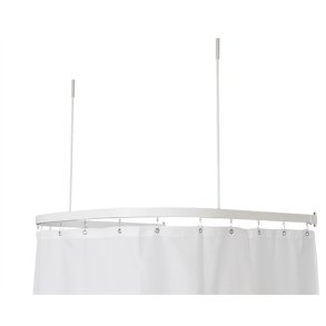 Profil5001 FladSkinne 15x33mm U:90x90x90cm m. 2xloftstt. Hv