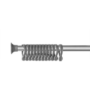 Erica2000 Forskydelig stang - 70-170 cm, s�lv