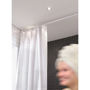 Unicolor Antibakteriel Badeforh�ng 