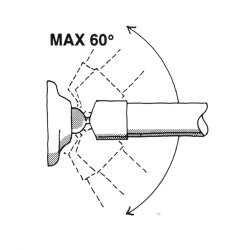 ERICA2000 Flexi-Konsol til skr & skve vgge +/-60