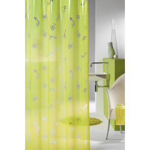 Amy - transparent med vde baby hnder og fdder i lime eller turkis