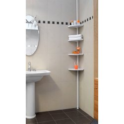 Erica2000 Hjrnehyldesys.m.4hylder nul huller 35x35/280cm Hv