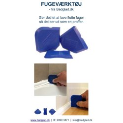 FUGEV�RKT�J til perfekte gds silikonefuger.