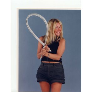 Bj-selv-stangen BEND-IT  200 cm, hvid