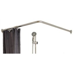 Vinkelstang i krom - selvbrende og strk