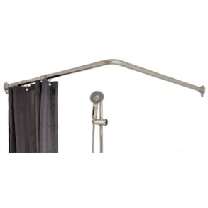 Vinkelstang i krom - selvbrende og strk