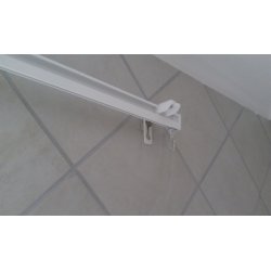 Profil2001 til badeforhng - pris fra DKK 284 Hvid 90 x 90 x 90 x 90 cm (kvadratisk)